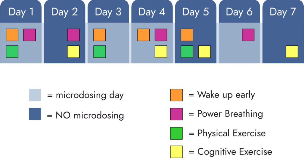 mind treats protocol microdosing schedule image